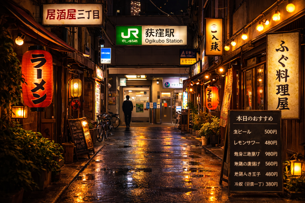 荻窪駅前イメージiイラスト